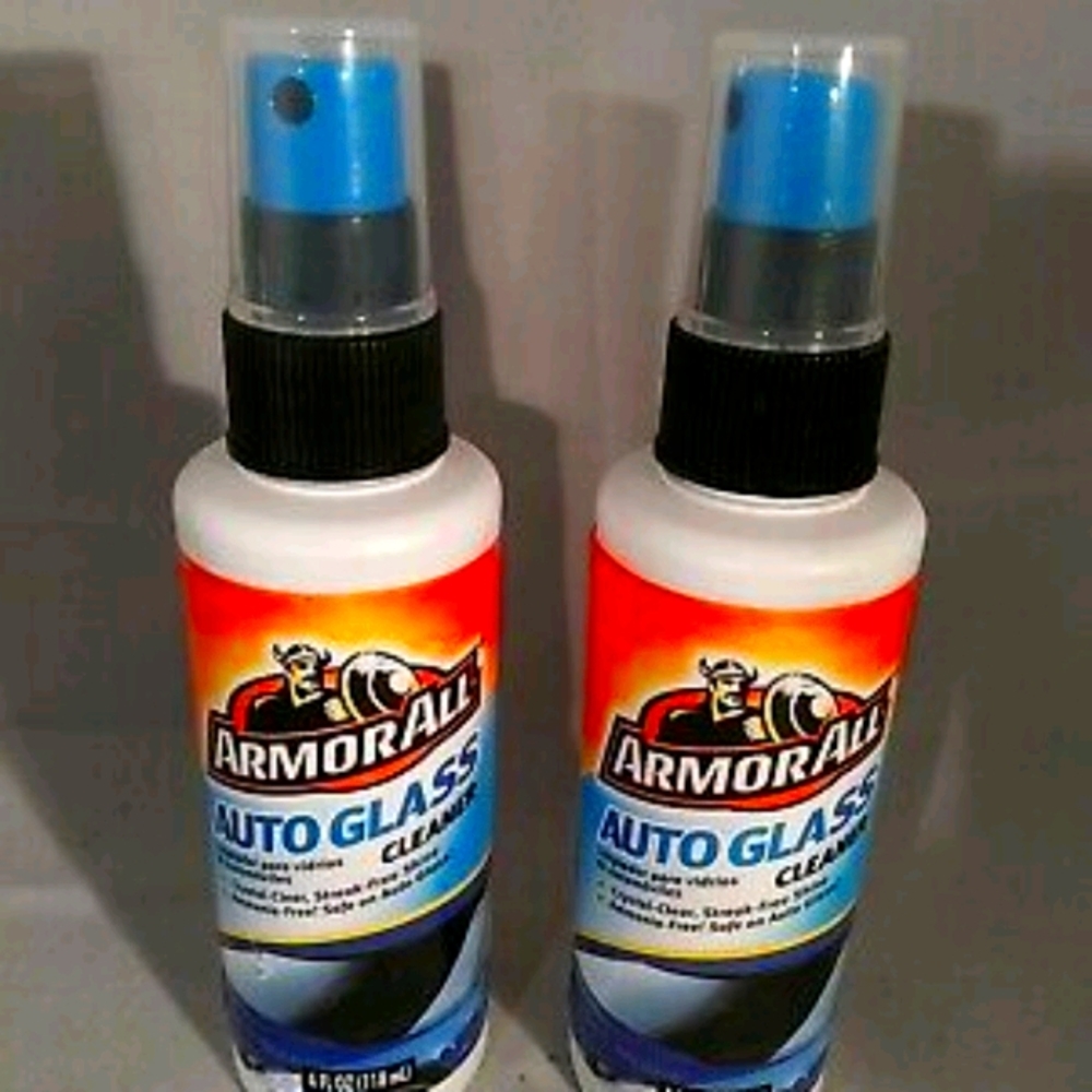 2 pk 4 oz ArmorAll Auto Glass Set/microfiber towel